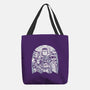 Classic Monsters Doodle-None-Basic Tote-Bag-krisren28