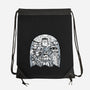 Classic Monsters Doodle-None-Drawstring-Bag-krisren28