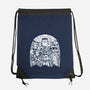 Classic Monsters Doodle-None-Drawstring-Bag-krisren28