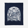 Classic Monsters Doodle-None-Fleece-Blanket-krisren28
