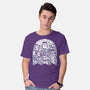 Classic Monsters Doodle-Mens-Basic-Tee-krisren28