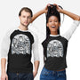 Classic Monsters Doodle-Unisex-Baseball-Tee-krisren28