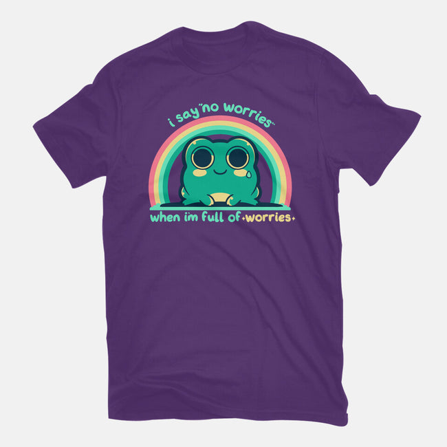 Full Of Worries-Mens-Premium-Tee-TechraNova