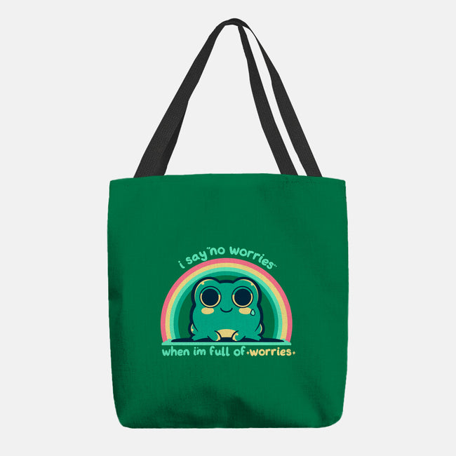 Full Of Worries-None-Basic Tote-Bag-TechraNova
