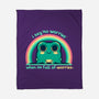 Full Of Worries-None-Fleece-Blanket-TechraNova