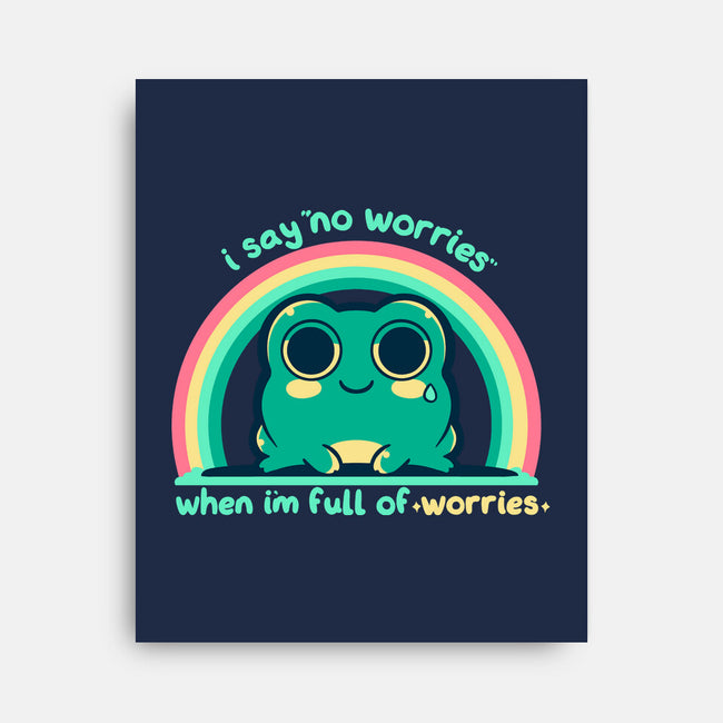 Full Of Worries-None-Stretched-Canvas-TechraNova