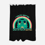 Full Of Worries-None-Polyester-Shower Curtain-TechraNova