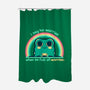 Full Of Worries-None-Polyester-Shower Curtain-TechraNova