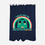 Full Of Worries-None-Polyester-Shower Curtain-TechraNova