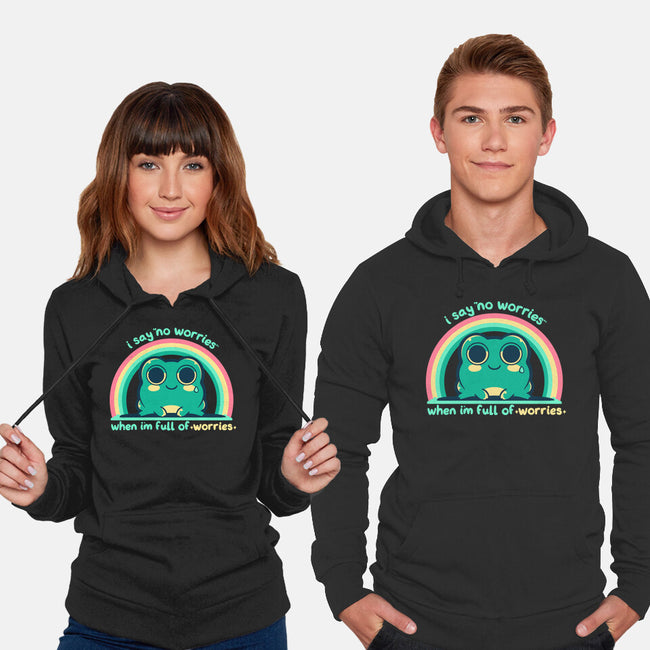Full Of Worries-Unisex-Pullover-Sweatshirt-TechraNova
