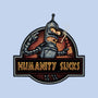 Robot Against Humanity-None-Drawstring-Bag-glitchygorilla