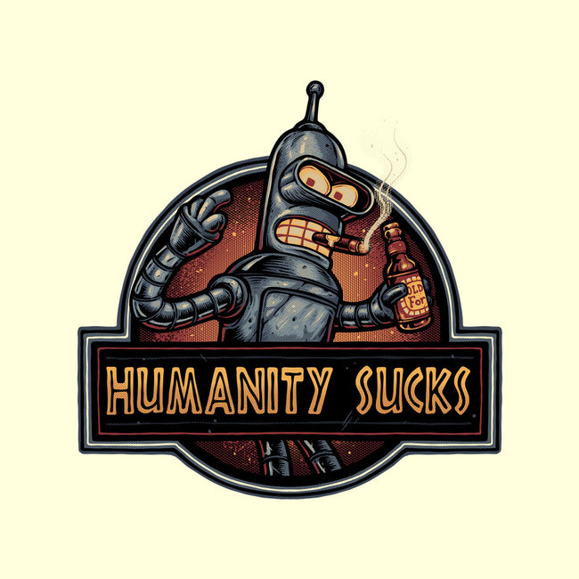 Robot Against Humanity-None-Drawstring-Bag-glitchygorilla