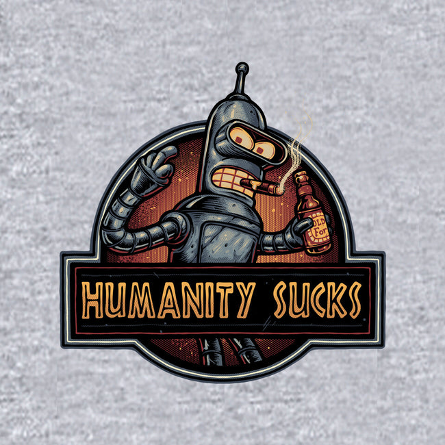 Robot Against Humanity-Unisex-Crew Neck-Sweatshirt-glitchygorilla