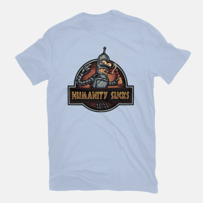 Robot Against Humanity-Mens-Basic-Tee-glitchygorilla