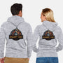 Robot Against Humanity-Unisex-Zip-Up-Sweatshirt-glitchygorilla