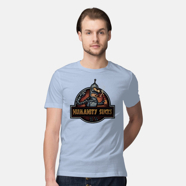 Robot Against Humanity-Mens-Premium-Tee-glitchygorilla