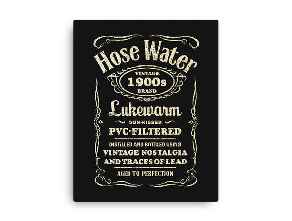 Lukewarm Hose Water