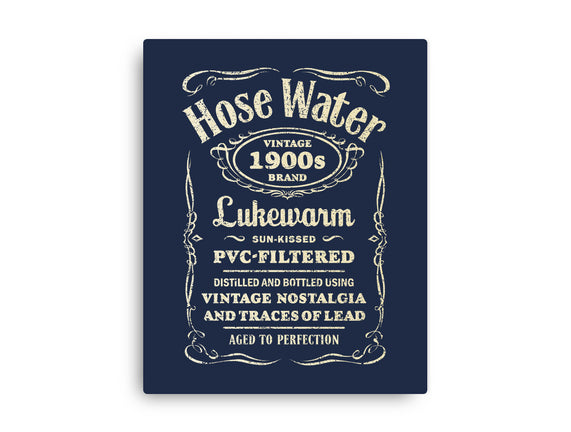 Lukewarm Hose Water