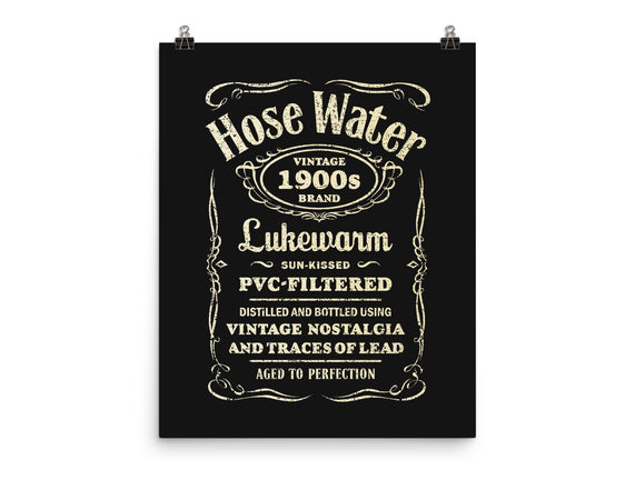 Lukewarm Hose Water