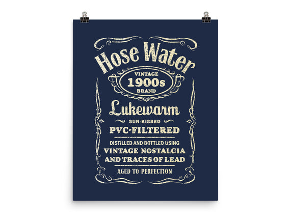Lukewarm Hose Water