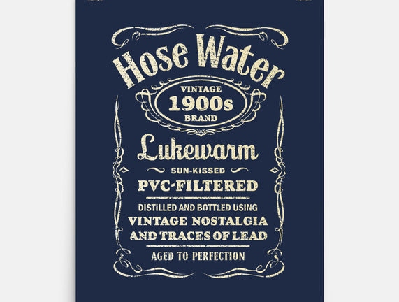 Lukewarm Hose Water