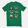 Halloween Cats-Unisex-Basic-Tee-bloomgrace28