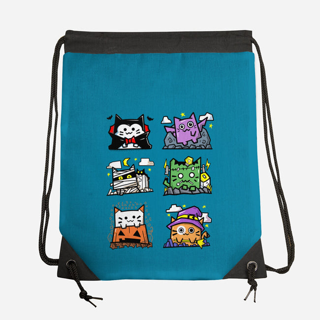 Halloween Cats-None-Drawstring-Bag-bloomgrace28