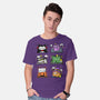 Halloween Cats-Mens-Basic-Tee-bloomgrace28
