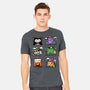 Halloween Cats-Mens-Heavyweight-Tee-bloomgrace28