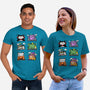 Halloween Cats-Unisex-Basic-Tee-bloomgrace28