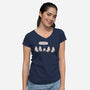 Sheet Happens-Womens-V-Neck-Tee-benyamine12