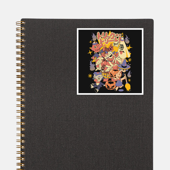 Yokai Costumes-None-Glossy-Sticker-ilustrata