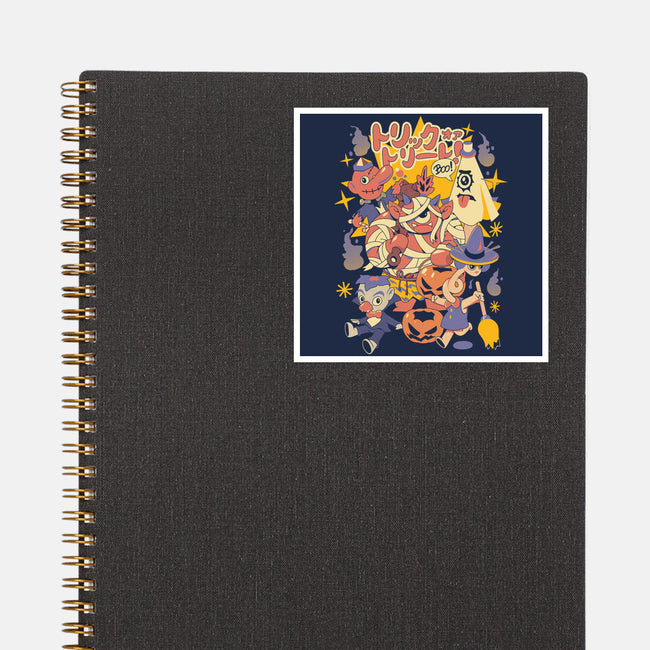 Yokai Costumes-None-Glossy-Sticker-ilustrata
