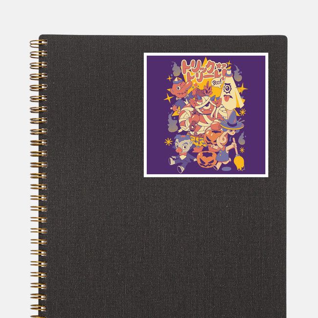 Yokai Costumes-None-Glossy-Sticker-ilustrata
