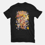 Yokai Costumes-Womens-Fitted-Tee-ilustrata