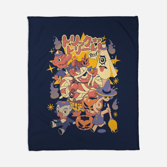 Yokai Costumes-None-Fleece-Blanket-ilustrata