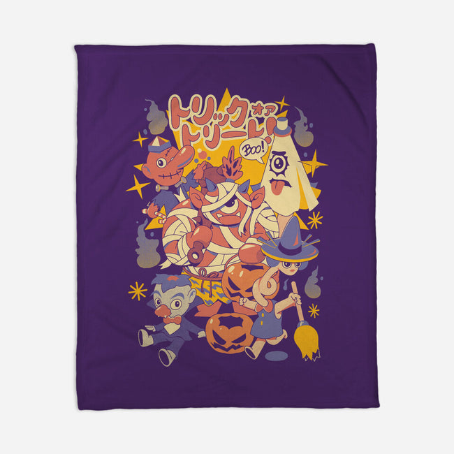 Yokai Costumes-None-Fleece-Blanket-ilustrata
