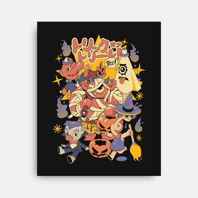 Yokai Costumes-None-Stretched-Canvas-ilustrata