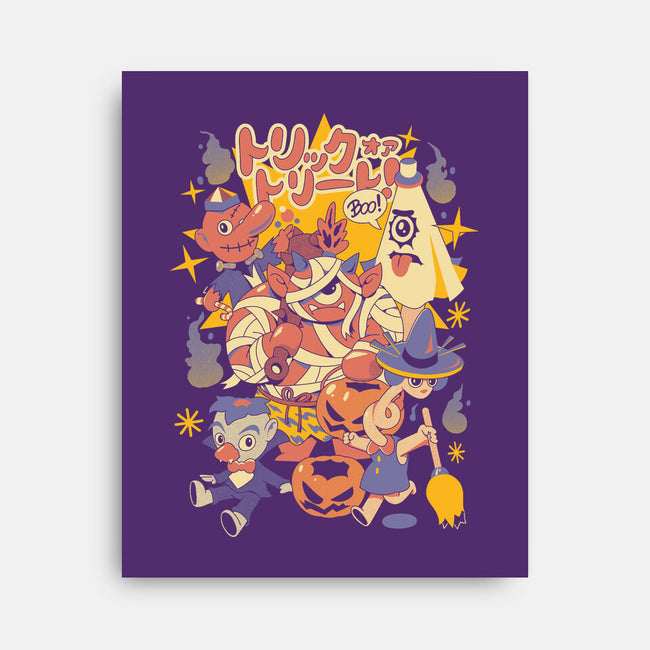 Yokai Costumes-None-Stretched-Canvas-ilustrata