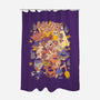 Yokai Costumes-None-Polyester-Shower Curtain-ilustrata