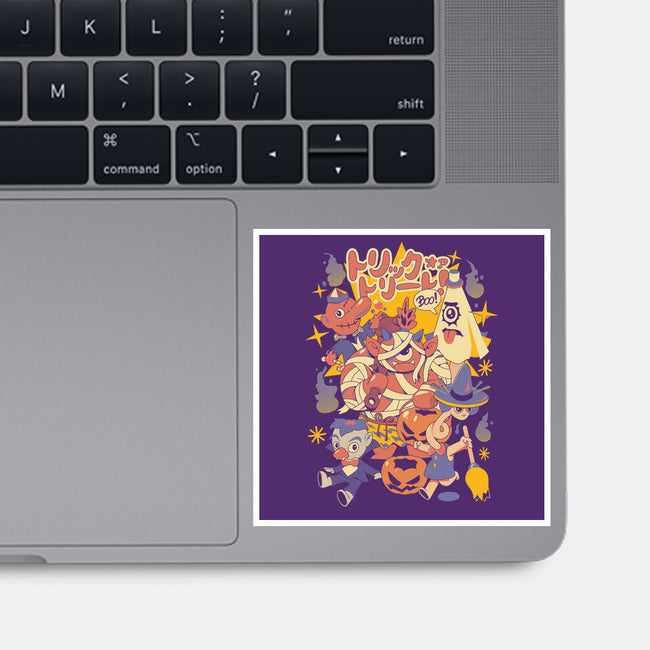 Yokai Costumes-None-Glossy-Sticker-ilustrata