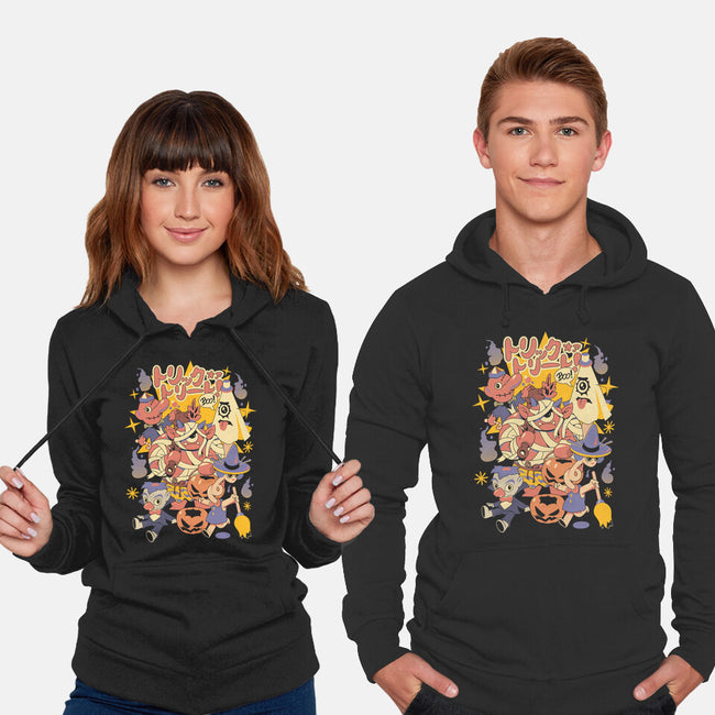 Yokai Costumes-Unisex-Pullover-Sweatshirt-ilustrata