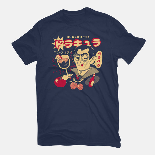 Sangria Time-Mens-Basic-Tee-ilustrata