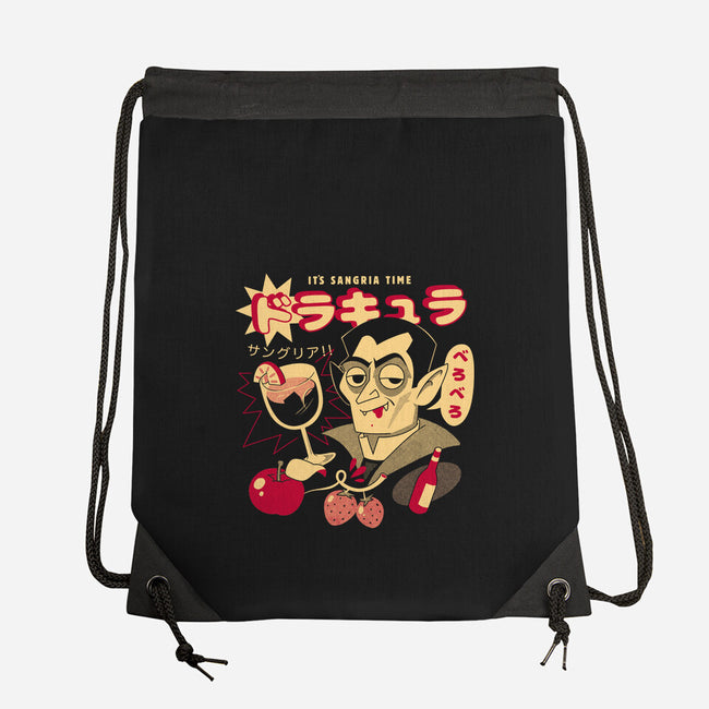 Sangria Time-None-Drawstring-Bag-ilustrata