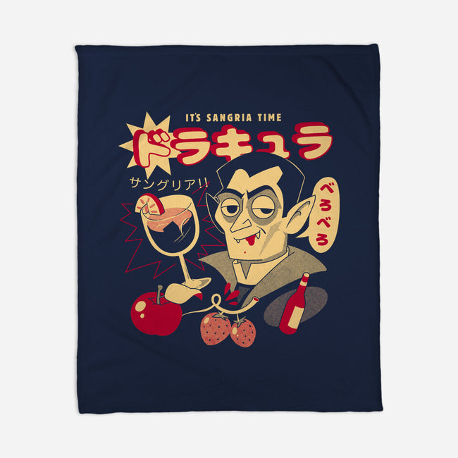 Sangria Time-None-Fleece-Blanket-ilustrata