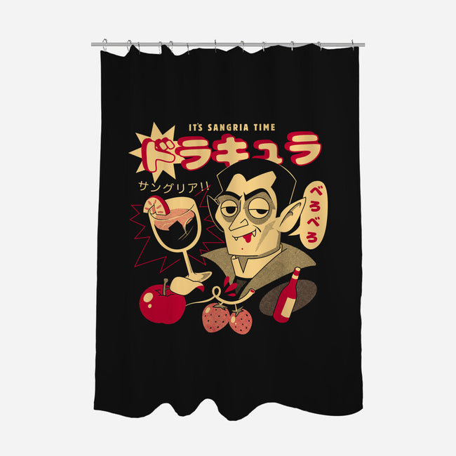 Sangria Time-None-Polyester-Shower Curtain-ilustrata