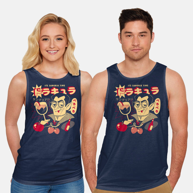 Sangria Time-Unisex-Basic-Tank-ilustrata