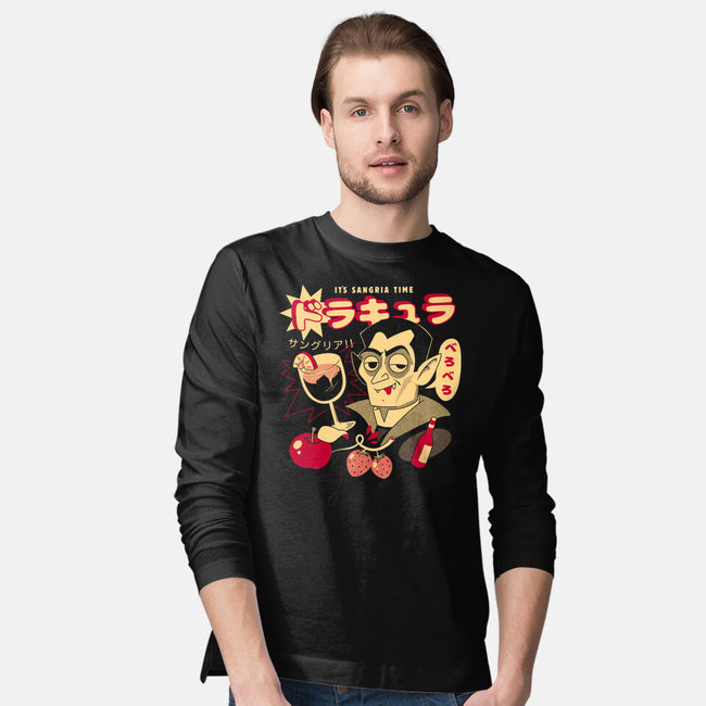 Sangria Time-Mens-Long Sleeved-Tee-ilustrata
