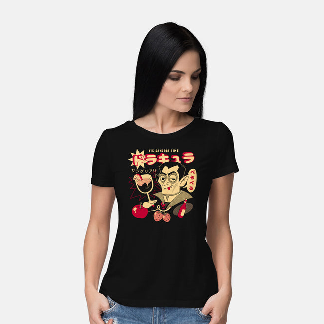 Sangria Time-Womens-Basic-Tee-ilustrata