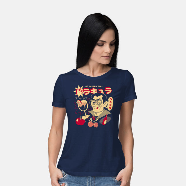 Sangria Time-Womens-Basic-Tee-ilustrata